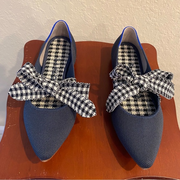 Rothy's Mary Jane Flats Size 6.5 Navy - Picture 3 of 12